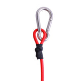 Maxbell Maxbell Elastic Kayak Canoe Safety Leash Fishing Rod Lanyard Paddle Leash Red