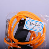 Maxbell Maxbell Elastic Kayak Canoe Safety Leash Fishing Rod Lanyard Paddle Leash Yellow