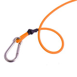 Maxbell Maxbell Elastic Kayak Canoe Safety Leash Fishing Rod Lanyard Paddle Leash Yellow