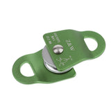 Maxbell Maxbell 2pcs 20KN Rock Climbing Aluminium General Purpose Pulley for 12mm Rope Green
