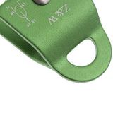 Maxbell Maxbell 2pcs 20KN Rock Climbing Aluminium General Purpose Pulley for 12mm Rope Green
