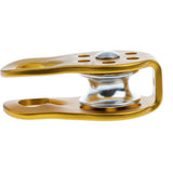 Maxbell Maxbell 2pcs 20KN Rock Climbing Arborist Tree Climb Rope Fixed Pulley Gold Yellow