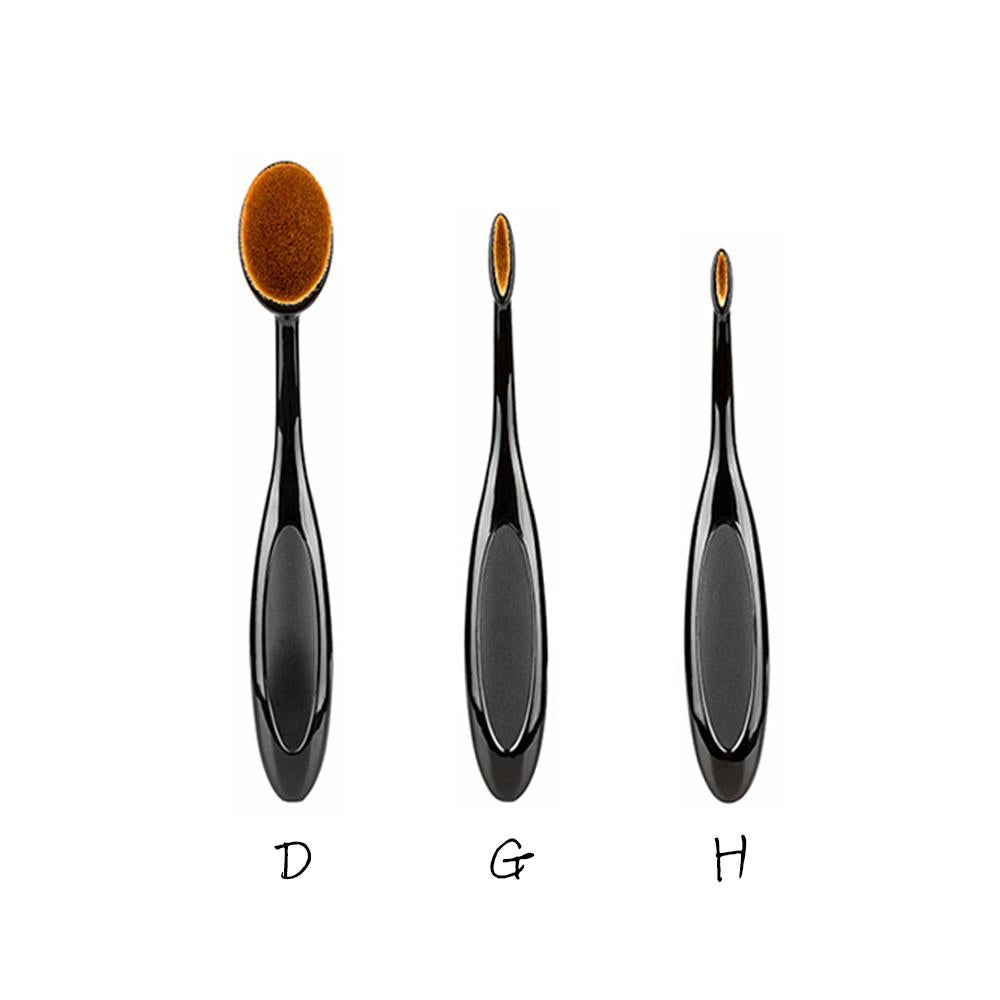 Maxbell Toothbrush Foundation Power Makeup Brush Contour Blusher Puff Brushes DGH