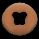 Maxbell 2 Pieces Silicone Gel Face Down Cradle Cushion Pillow for Massage Table Bed