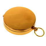 Maxbell Maxbell Vintage Charm Brass Pocket Compass for Keychain Cycling Cycle Hiking Camping