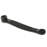 Maxbell Maxbell Compact 170mm Black Steel Iron Bicycle Left Crank Arm with Prismatic Hole