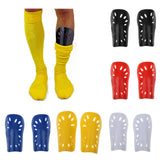 Maxbell Maxbell Football Shin Pads Basketball Shin Guards Protector for Kids Adults Yellow