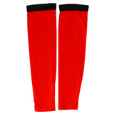 Maxbell Cycling Golf Arm Sleeves Sun UV Protection Bicycle Golf Arm Warmer Red&Black