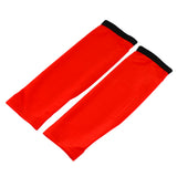 Maxbell Cycling Golf Arm Sleeves Sun UV Protection Bicycle Golf Arm Warmer Red&Black