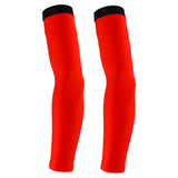 Maxbell Cycling Golf Arm Sleeves Sun UV Protection Bicycle Golf Arm Warmer Red&Black