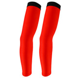 Maxbell Cycling Golf Arm Sleeves Sun UV Protection Bicycle Golf Arm Warmer Red&Black