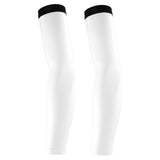 Maxbell Cycling Golf Arm Sleeves Sun UV Protection Bicycle Arm Warmers White&Blue