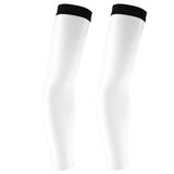 Maxbell Cycling Golf Arm Sleeves Sun UV Protection Bicycle Arm Warmers White&Blue