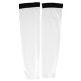 Maxbell Outdoor Sports Bike Cycling Golf Arm Sleeves Sun UV Rays Protection Comfortable Breathable Arm Warmers Arm Cover 1 Pair White XXL - Aladdin Shoppers