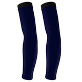 Maxbell Bike Golf Arm Sleeves Sun Protection Cuff Cover Arm Warmer Dark Blue &Navy