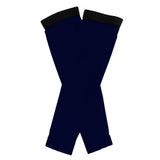 Maxbell Bike Golf Arm Sleeves Sun Protection Cuff Cover Arm Warmer Dark Blue &Navy