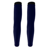 Maxbell Bike Golf Arm Sleeves Sun Protection Cuff Cover Arm Warmer Dark Blue &Navy