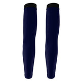 Maxbell Outdoor Sports Bike Cycling Golf Arm Sleeves Sun UV Rays Protection Comfortable Breathable Arm Warmers Arm Cover 1 Pair Navy XXL - Aladdin Shoppers