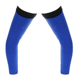 Maxbell Cycling Golf Arm Sleeves Sun UV Protection Bicycle Arm Warmers White&Blue