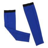 Maxbell Cycling Golf Arm Sleeves Sun UV Protection Bicycle Arm Warmers White&Blue