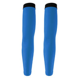 Maxbell Cycling Golf Arm Sleeves Sun UV Protection Bicycle Arm Warmers White&Blue