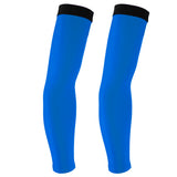 Maxbell Cycling Golf Arm Sleeves Sun UV Protection Bicycle Arm Warmers White&Blue