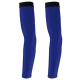 Maxbell Bike Golf Arm Sleeves Sun Protection Cuff Cover Arm Warmer Dark Blue &Navy