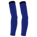Maxbell Bike Golf Arm Sleeves Sun Protection Cuff Cover Arm Warmer Dark Blue &Navy