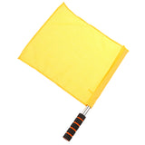 Maxbell Maxbell Referee Football Soccer Hocky Lineman Flag Hand Flag Competition Flag Yellow