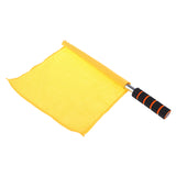 Maxbell Maxbell Referee Football Soccer Hocky Lineman Flag Hand Flag Competition Flag Yellow