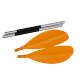 Maxbell Maxbell Detachable Asymmetrical Aluminum Kayak Paddle Float Afloat Oar - Yellow