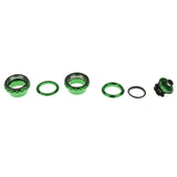 Maxbell 1-1/8" Cycling Bicycle Threadless Headset Sealed Bearing 34mm Green - Aladdin Shoppers