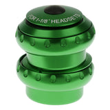 Maxbell 1-1/8" Cycling Bicycle Threadless Headset Sealed Bearing 34mm Green - Aladdin Shoppers