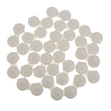 Maxbell Maxbell Plastic Lovely Pig Pattern Design Contact Lens Cases Cover Protector Travel  Accessory PACK OF 20PCS White