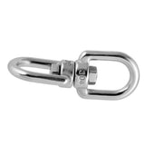 Maxbell Maxbell 8-Model Hiking Stainless Steel Carabiner Key Rotating Universal Ring Chain Camping