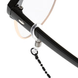 Maxbell 2 Pieces Sunglasses Strap Necklace Metal Eyeglass Glasses Cord Holder Chain