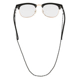 Maxbell 2 Pieces Sunglasses Strap Necklace Metal Eyeglass Glasses Cord Holder Chain