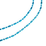 Maxbell Maxbell Metal Chain Reading Glasses Spectacles Eyeglass Sunglasses Copper Strap Blue