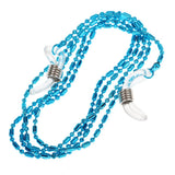 Maxbell Maxbell Metal Chain Reading Glasses Spectacles Eyeglass Sunglasses Copper Strap Blue