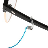Maxbell Maxbell Metal Chain Reading Glasses Spectacles Eyeglass Sunglasses Copper Strap Blue