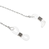 Maxbell 2 Pieces Sunglasses Strap Necklace Metal Eyeglass Glasses Cord Holder Chain