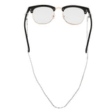 Maxbell 2 Pieces Sunglasses Strap Necklace Metal Eyeglass Glasses Cord Holder Chain