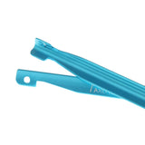 Maxbell Maxbell 10Pcs 16cm Aluminum Alloy Outdoor Camping Tent Peg Ground Nail Stakes Blue