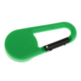 Maxbell Maxbell 2 in 1 Multifunctional Camping Hiking Carabiner Mini Compass Keyring Green