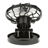 Maxbell Maxbell Mini Clip-on Solar Cell Fan Sun Power Energy Panel Outdoor Cooling Cooler