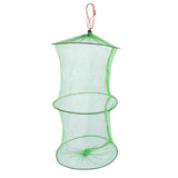 Maxbell Maxbell Portable Foldable 2 Layer Nylon Crab Lobster Fishing Catch Net