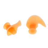 Maxbell Maxbell Swimming Ear Plug Silicone Ears Plugs Earplugs for Hearing Protection Orange