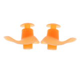 Maxbell Maxbell Swimming Ear Plug Silicone Ears Plugs Earplugs for Hearing Protection Orange