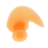 Maxbell Maxbell Swimming Ear Plug Silicone Ears Plugs Earplugs for Hearing Protection Orange