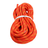 Maxbell Maxbell Outdoor Caving Rescue 2600KG Tension 10.5mm 20m Static Climbing Rope- Orange